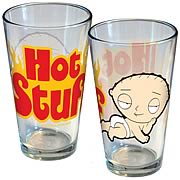 Family Guy Stewie Hot Stuff Pint Glass